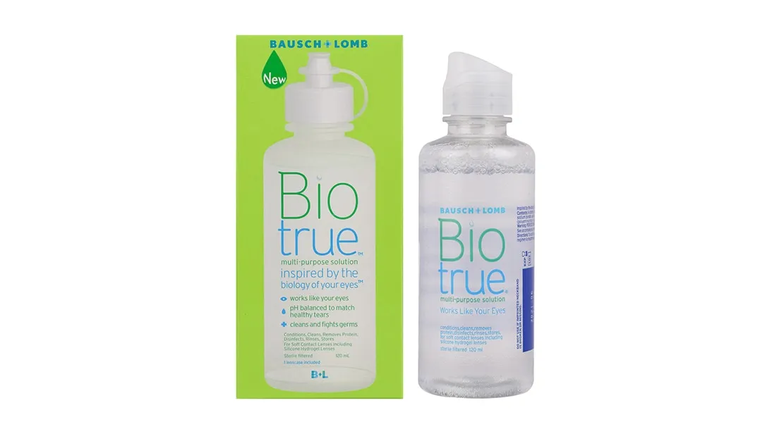 Bio True Solution 120ml by Bausch and Lomb