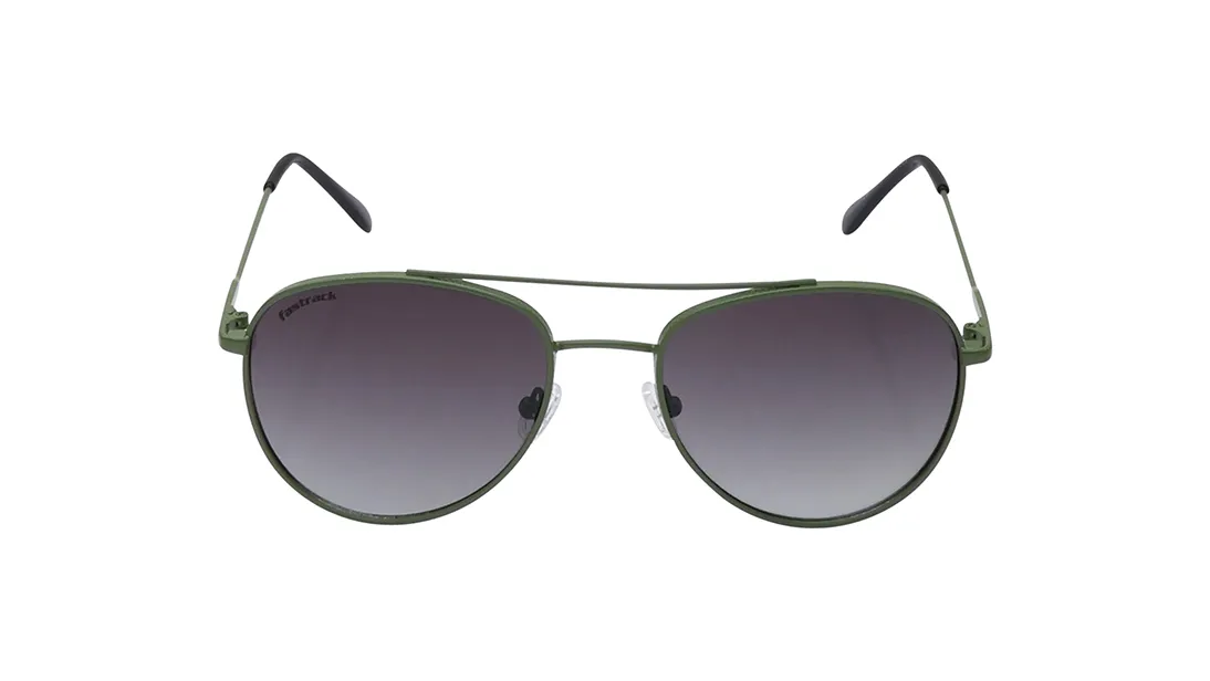 Fastrack Black Aviator Prescription Sunglasses 1