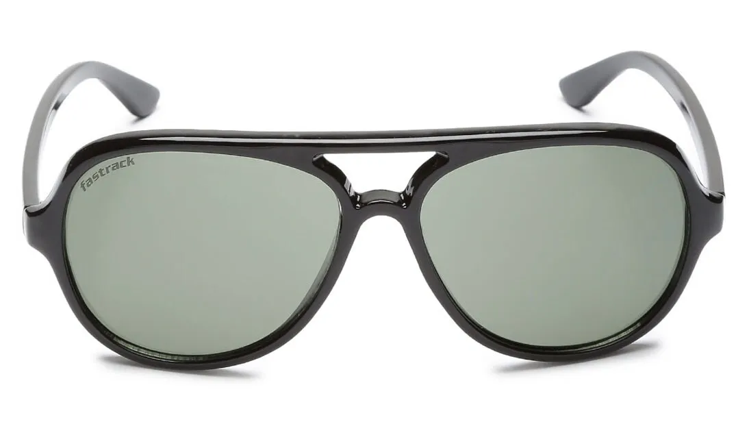 Fastrack Black Aviator Sunglasses for Men 1